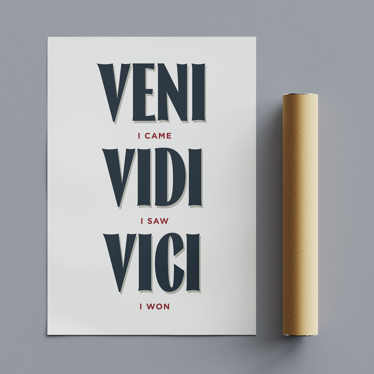I came I saw I won | Art print