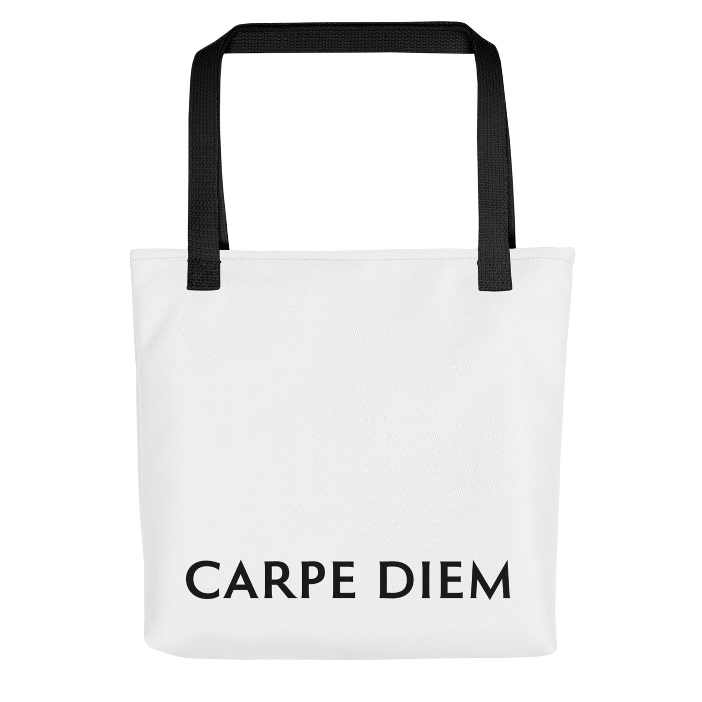 Seize the day | Black tote bag