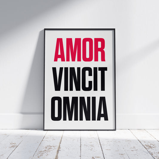 Love conquers all | Art print