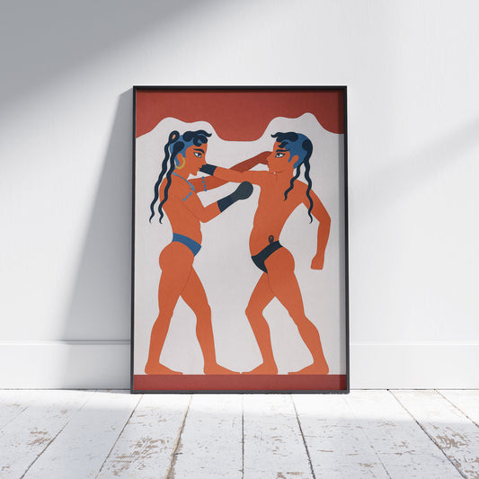 Akrotiri Boxers | Art print