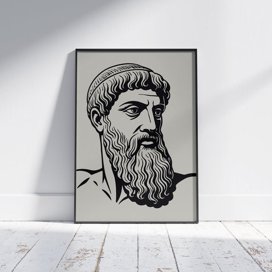 The Artemision Bronze | Art print