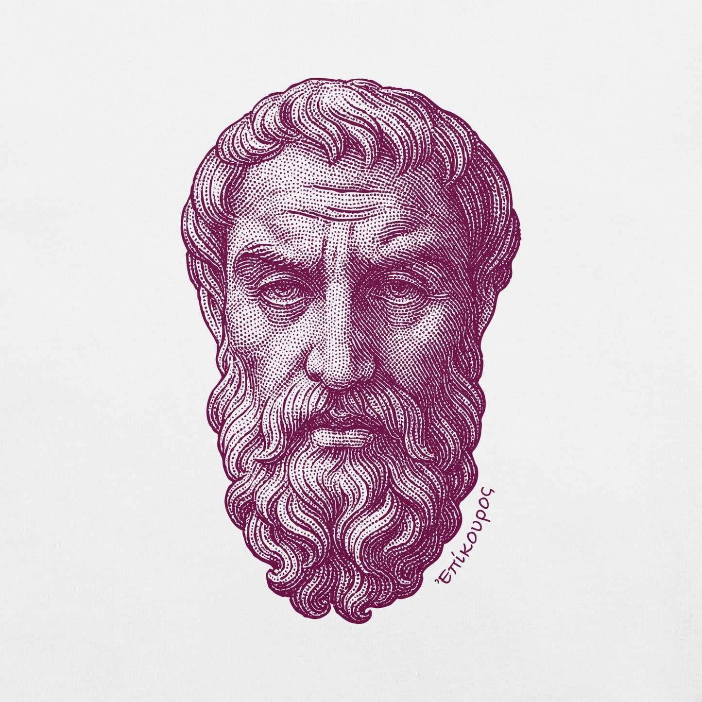 Epicurus | Ἐπίκουρος | Tee ii